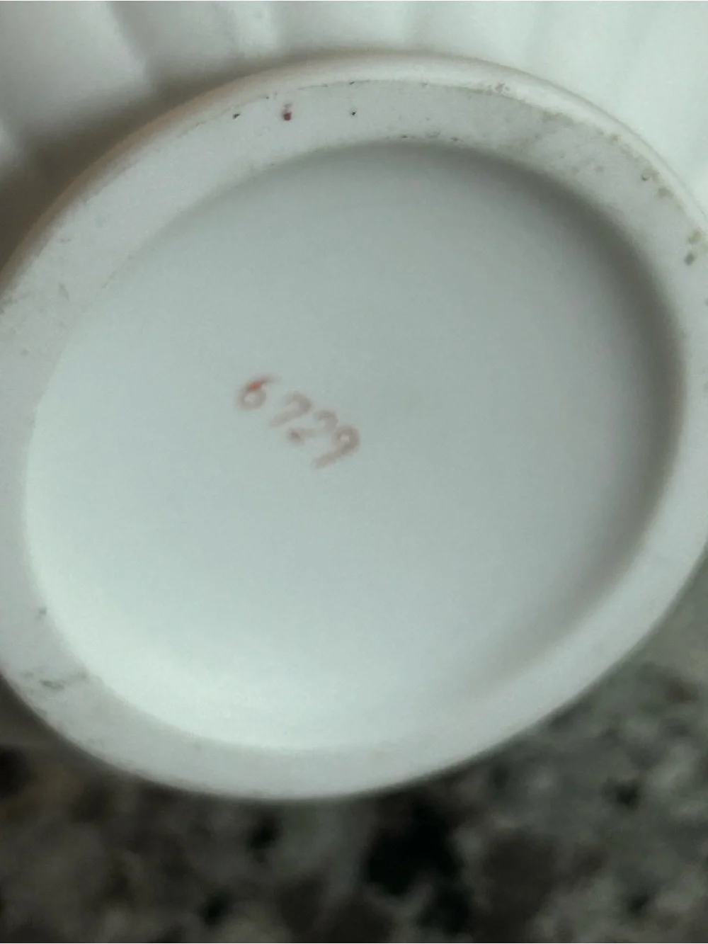 Kelvin’s White Porcelain Floral Bud Vase with Hand-Painted Flowers